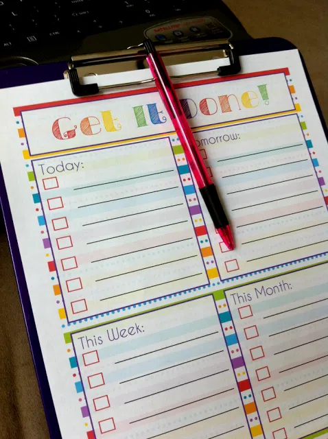 Free To-Do List Printable- Create a To Do List That Works!