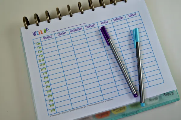 Free Printable Calendars for Your Filofax, Household Binder, Arc ...