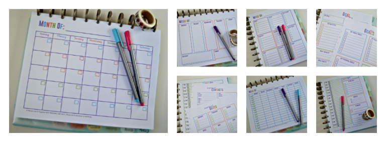 Free Printable Calendars for Your Filofax, Household Binder, Arc ...