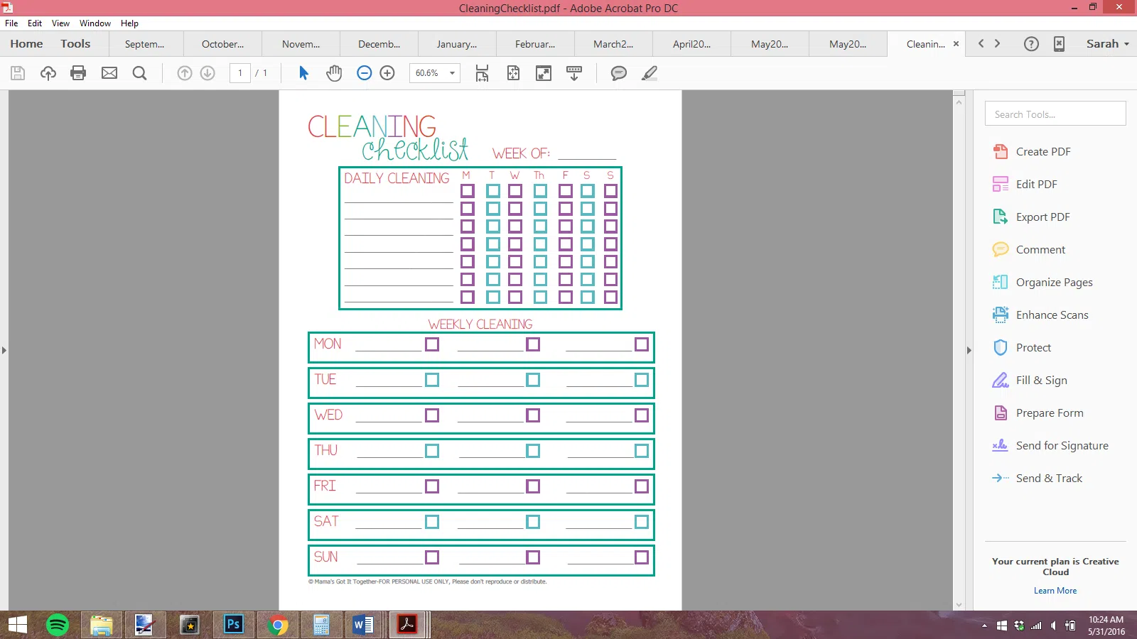 Resize Printables for the Classic Happy Planner - Planning Inspired