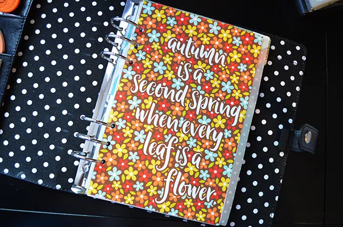 Every Leaf Is a Flower-Free Printable Fall Planner Dividers & Dashboards