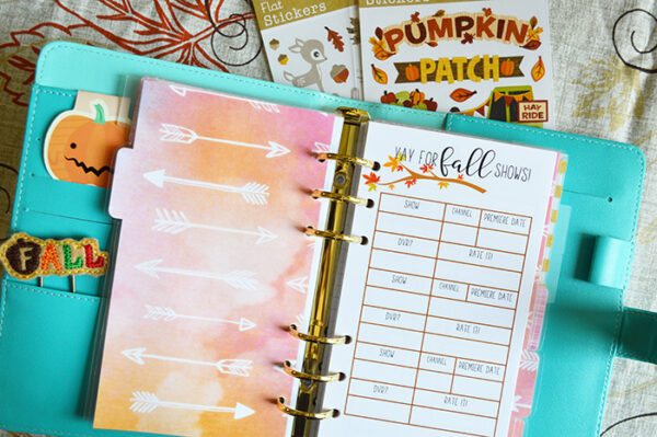 Free Fall Planner Printables - Planning Inspired