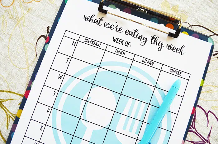 3 Meal Planning Hacks for Busy Moms + Free Printable
