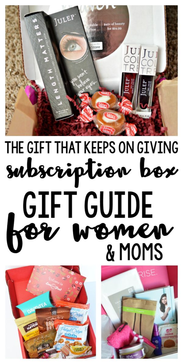 My Favorites Subscription Box Gift Ideas for Women Planning Inspired