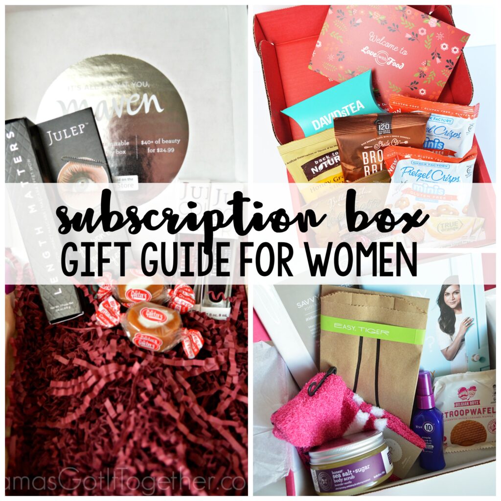 My Favorites Subscription Box Gift Ideas for Women Planning Inspired