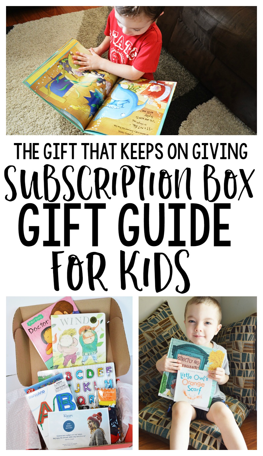 The Gift That Keeps On Giving - Subscription Box Gift Ideas for Kids