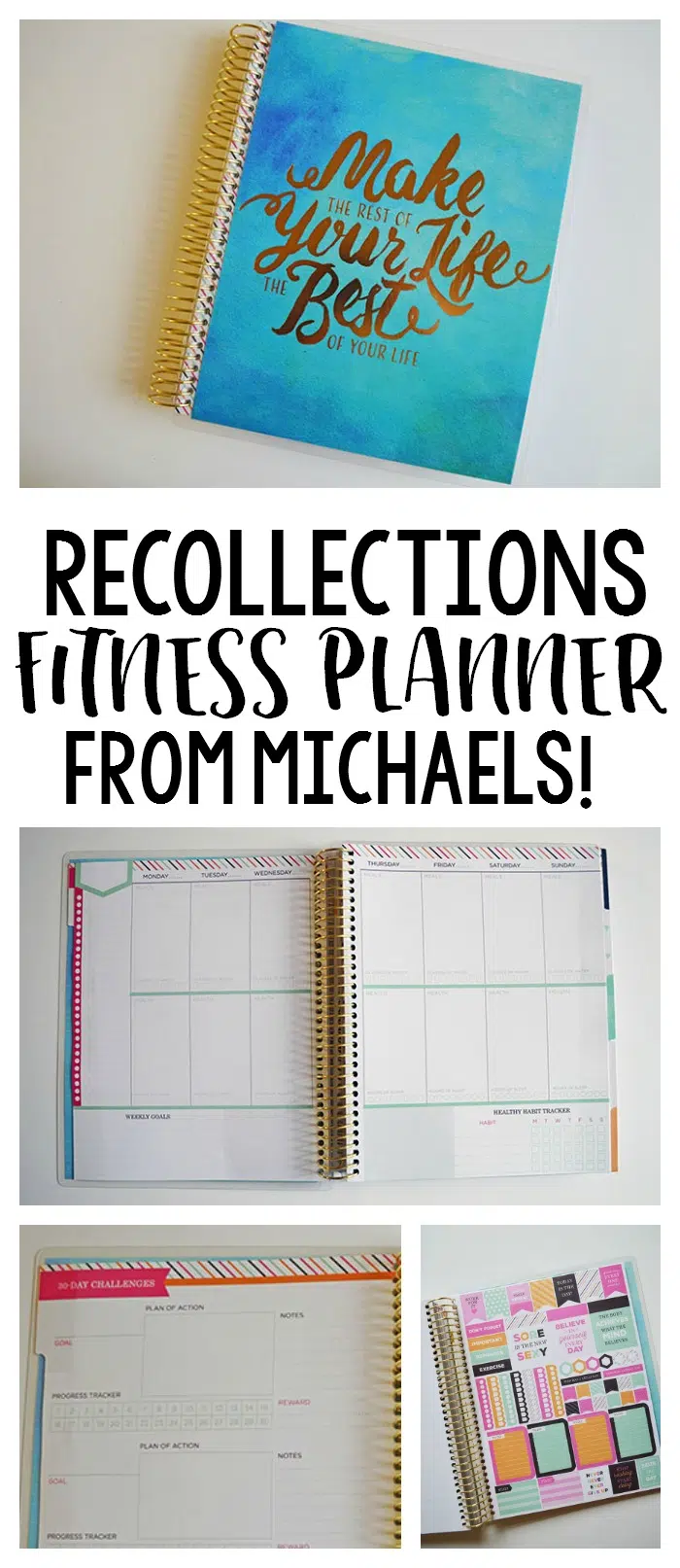 The Recollections Fitness Planner - I Am In LOVE!