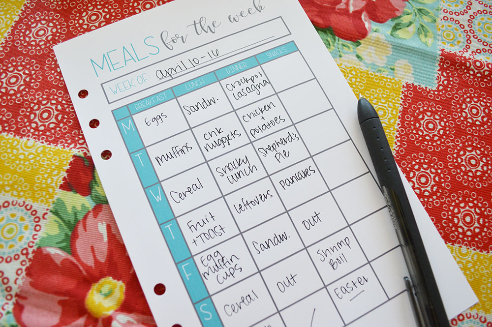 How To Meal Plan