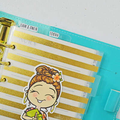 How to Print and Cut Labels for Your Planner Tab Dividers