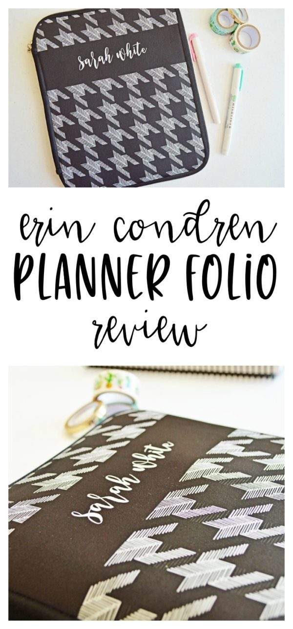 Erin Condren Planner Folio Review Planning Inspired