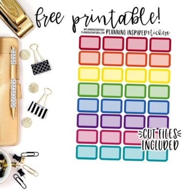 free printable stickers archives planning inspired
