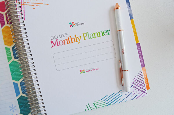 Erin Condren Deluxe Monthly Planner - Planning Inspired
