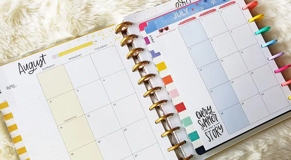 Happy Planner Sizes Planning Inspired