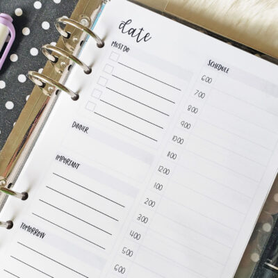 Why You Need a Daily Planner
