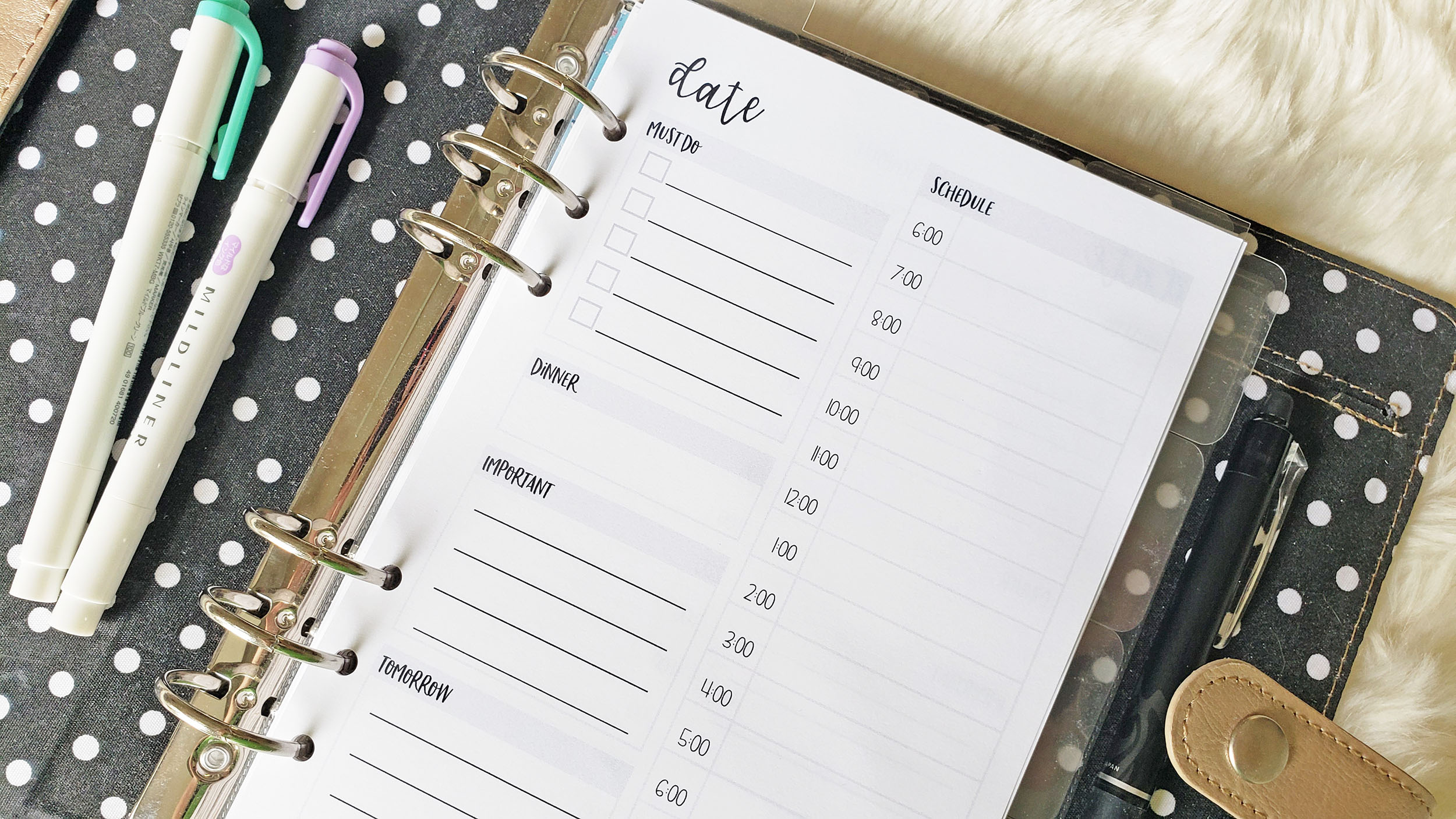 Why You Need a Daily Planner