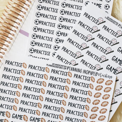 Free Printable Kid’s Sports Stickers