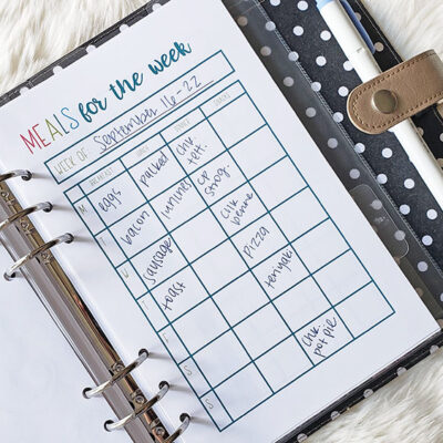 Weekly Meal Plan & Grocery Haul September 2019