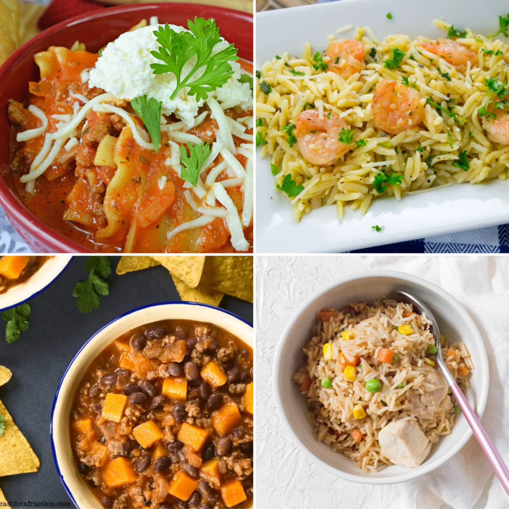simple one pot dinners
