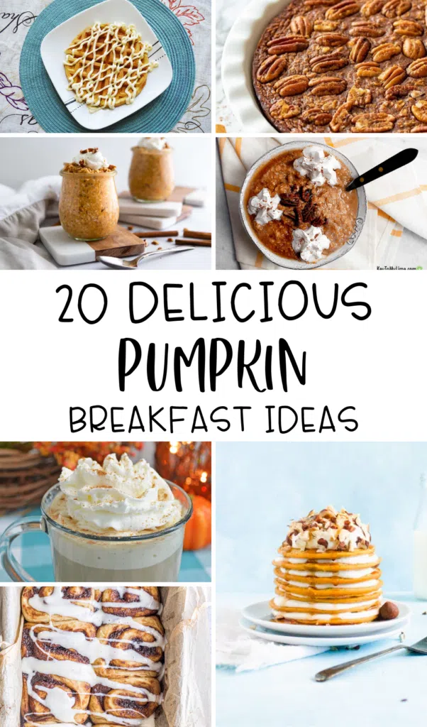 20 Pumpkin Breakfast Ideas Planning Inspired