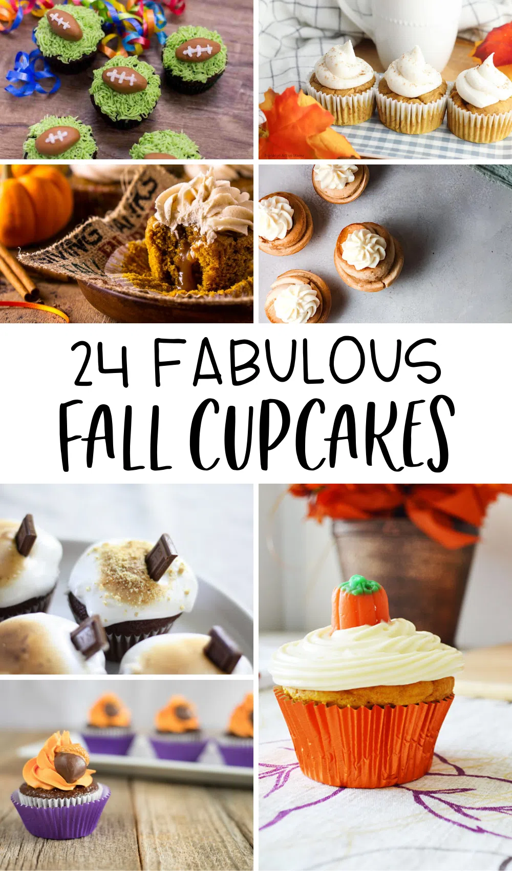 24 fabulous fall cupcakes
