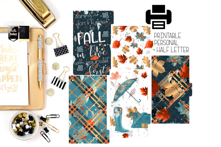 Fall Planner Printables - Download Now - Planning Inspired