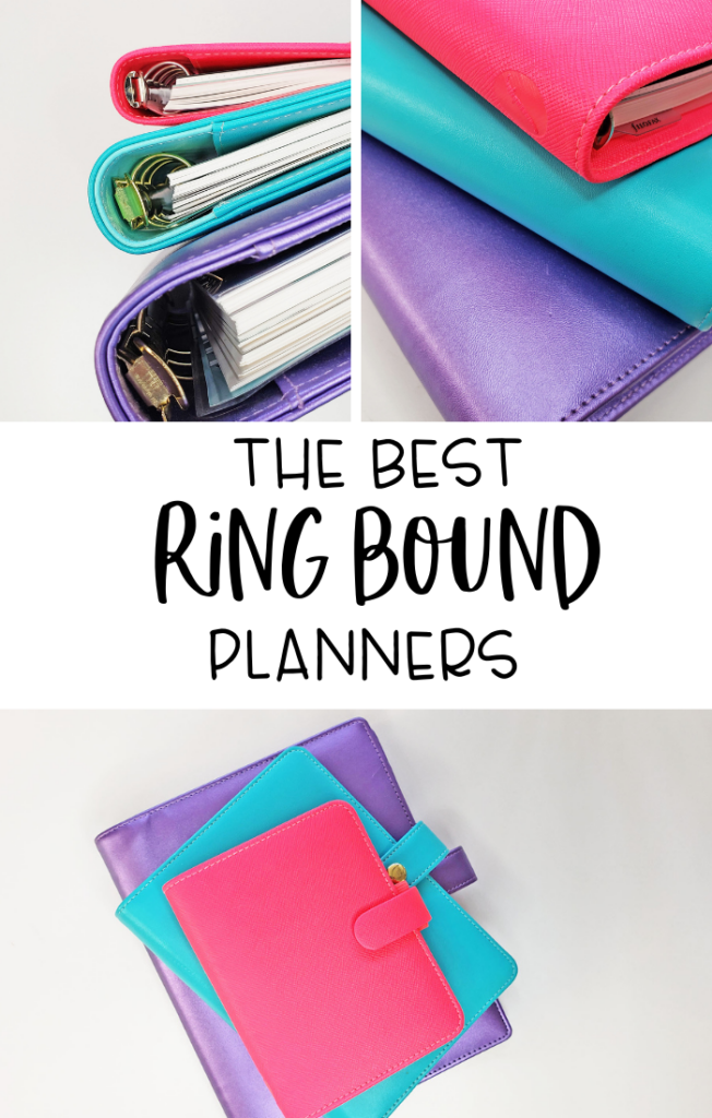 The Best Ring Bound Planners Planning Inspired