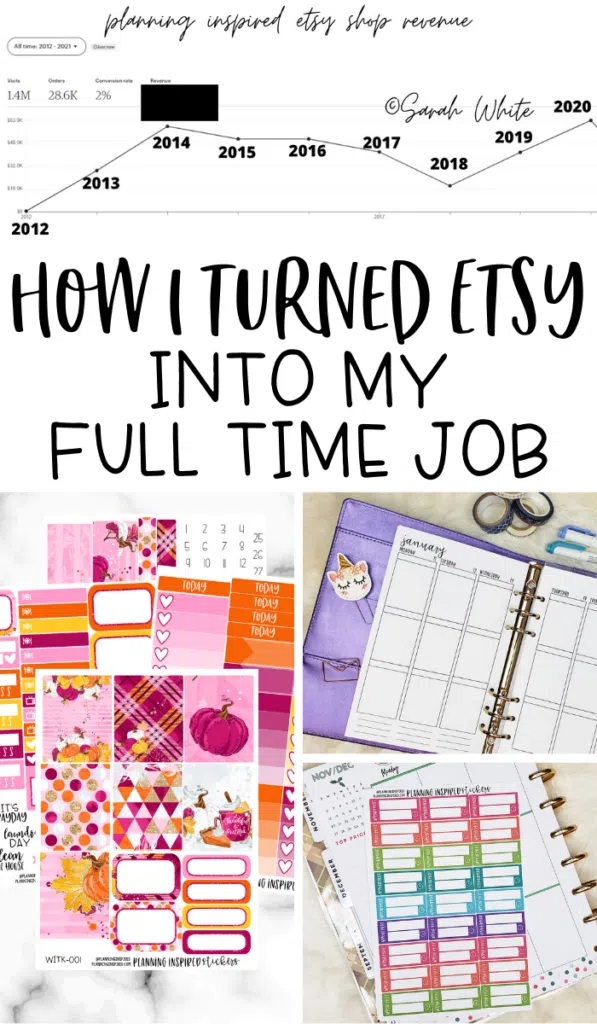 Making a Living off Etsy | How I Turned Etsy into My Full Time Job