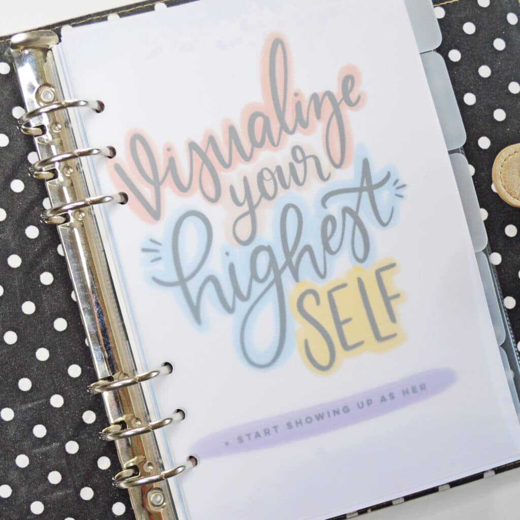 Fall Personal Planner Setup 2017