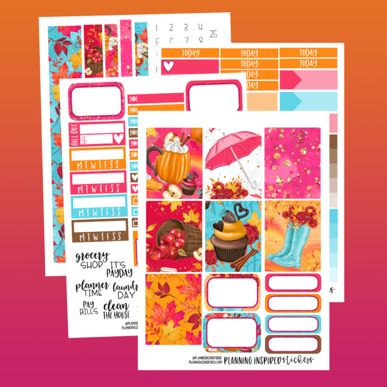 Free A5 Printable Inserts for Your Planner - Planning Inspired