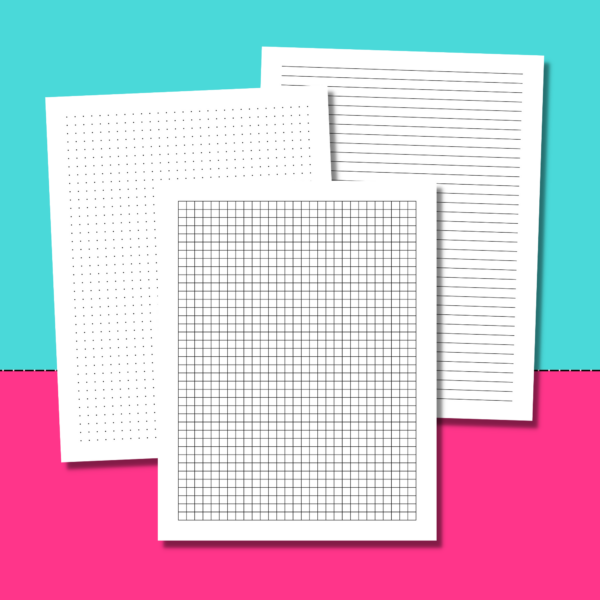 Free Printable Journal Paper - Planning Inspired