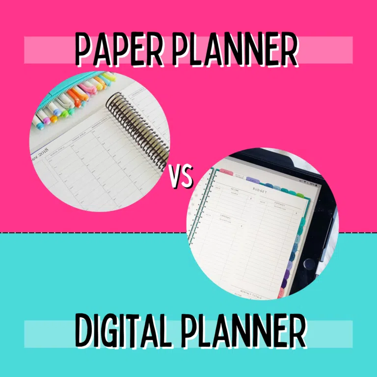 Paper Planner VS Digital Planner- which is best?