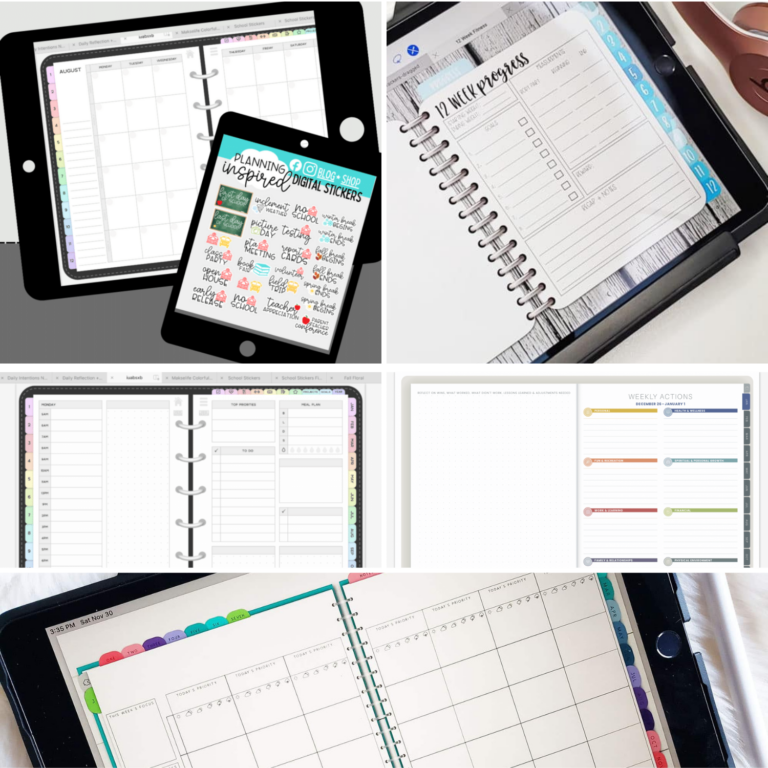 Planner Layout Ideas - Planning Inspired