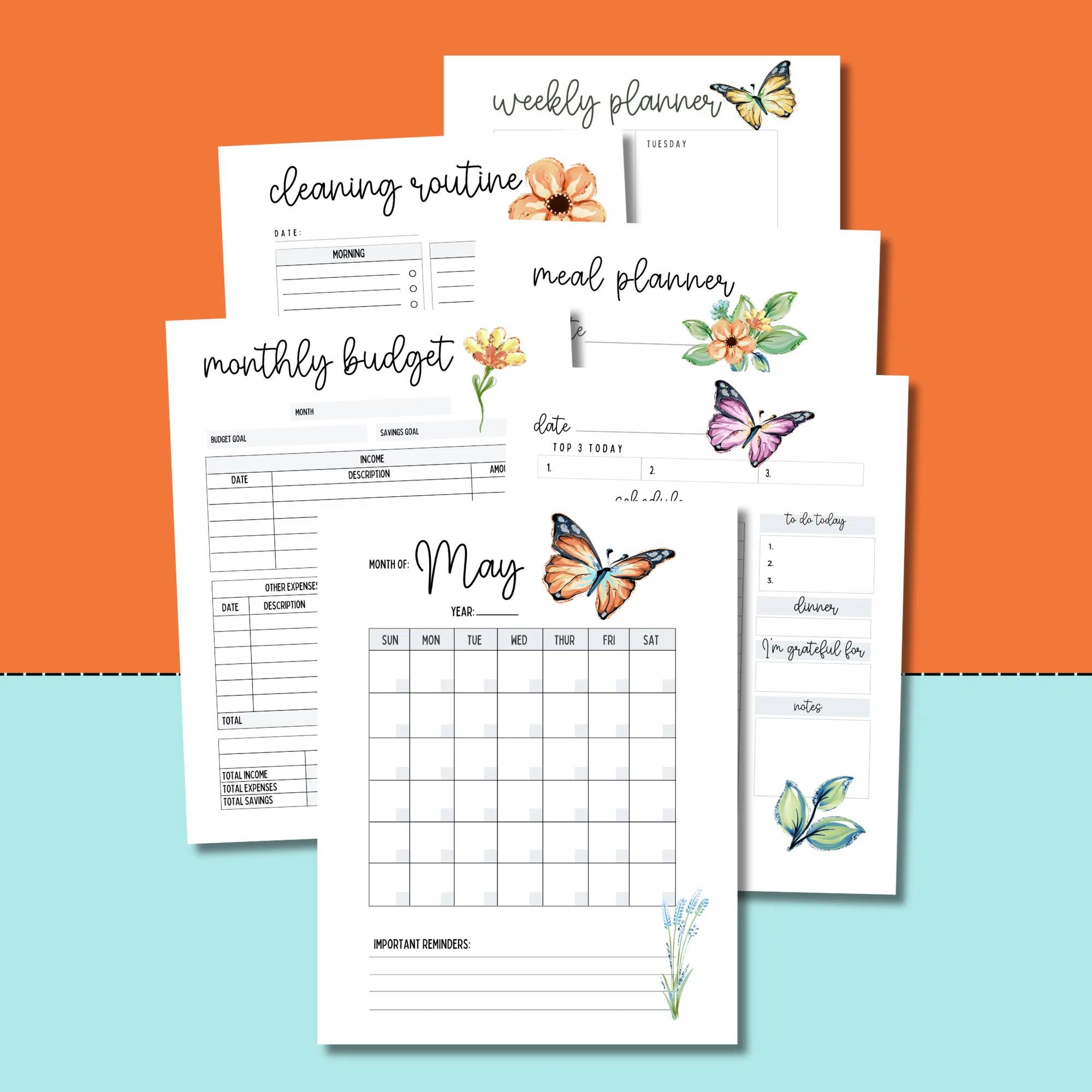 December Planner Printables - Planning Inspired
