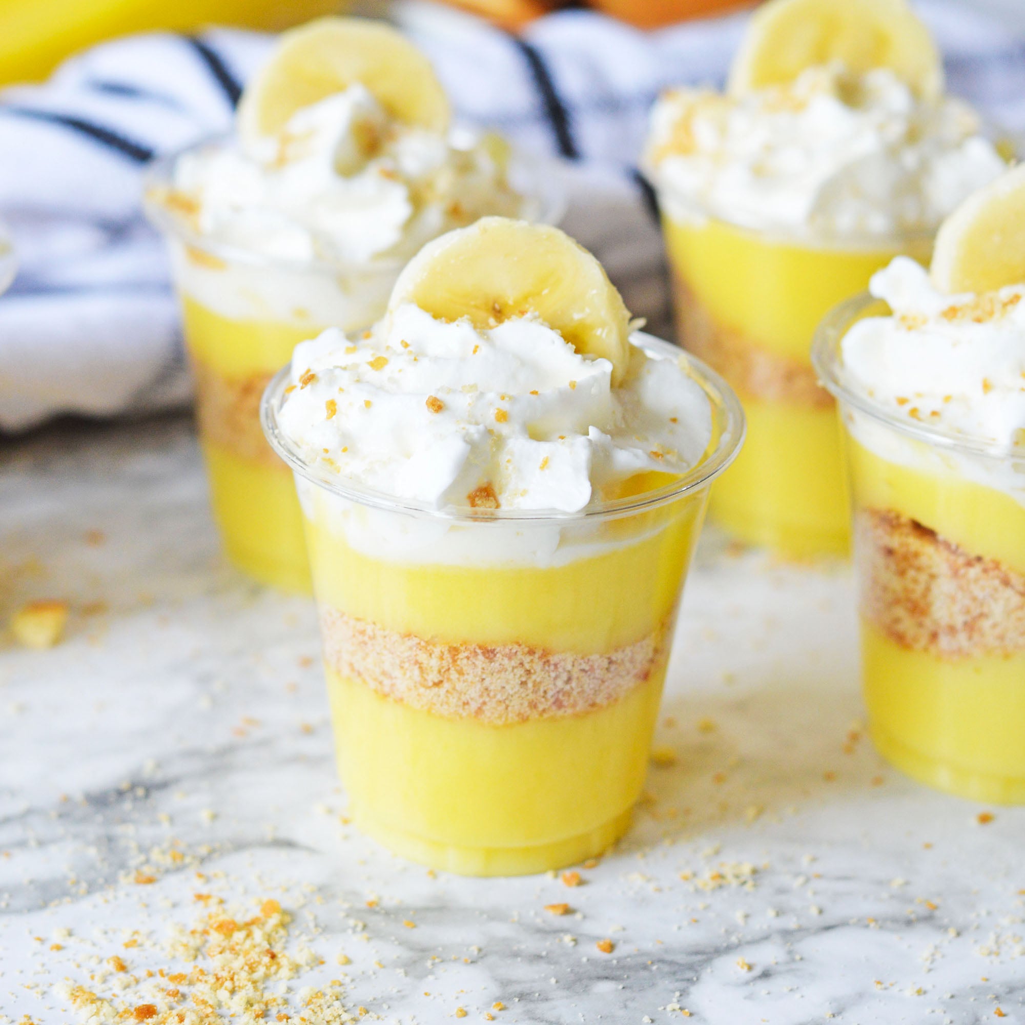 Banana Pudding Shots