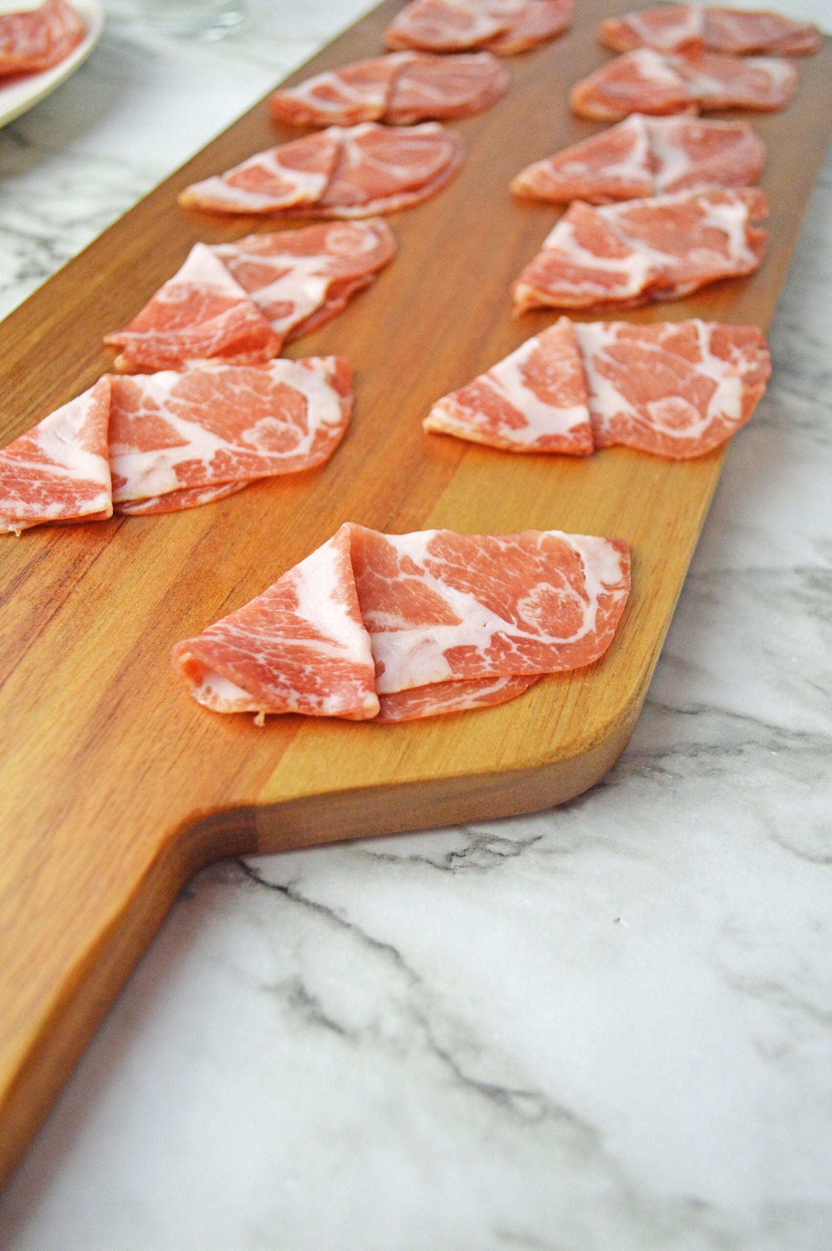 How to Fold Meat for a Charcuterie Board - Planning Inspired