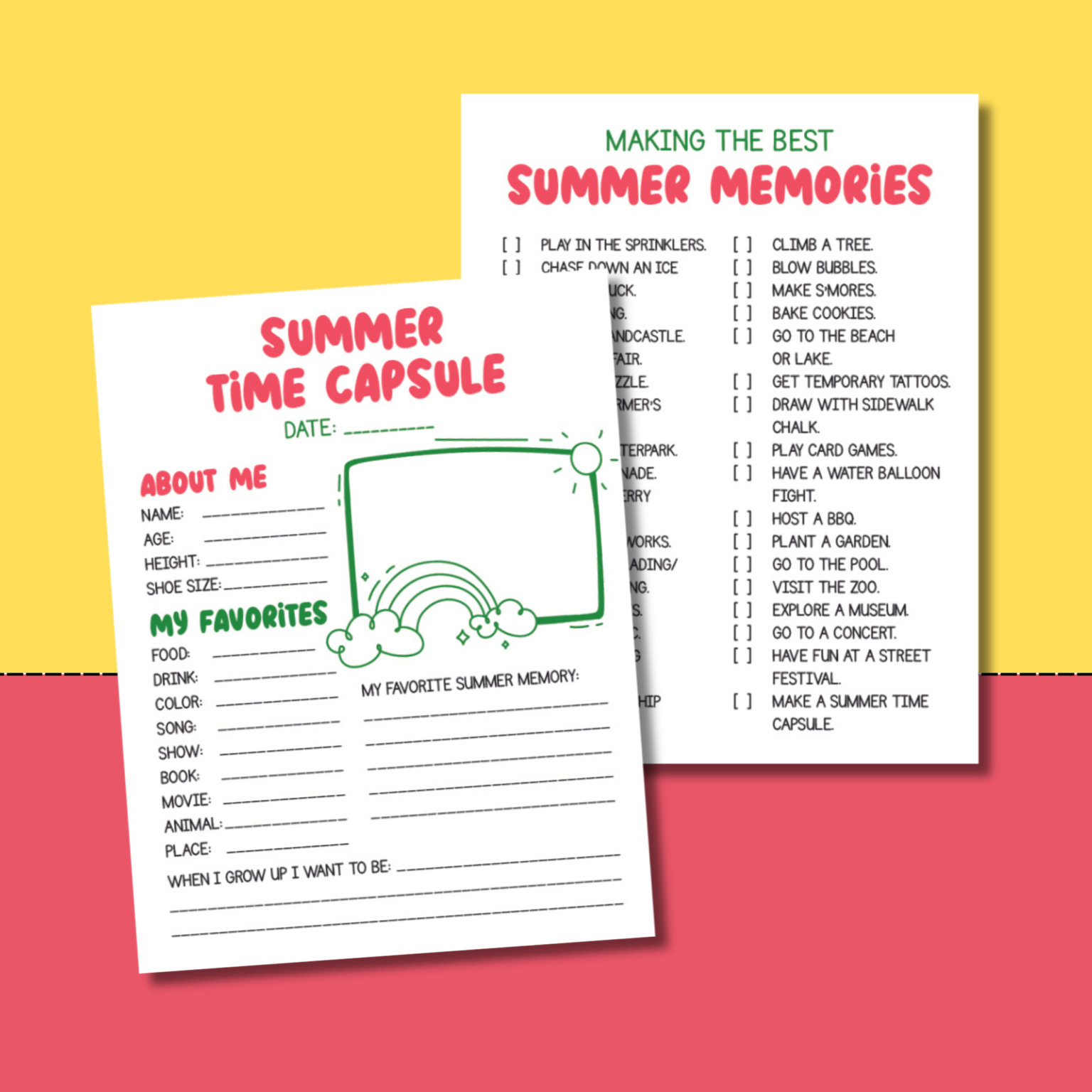 Free A5 Printable Inserts for Your Planner - Planning Inspired