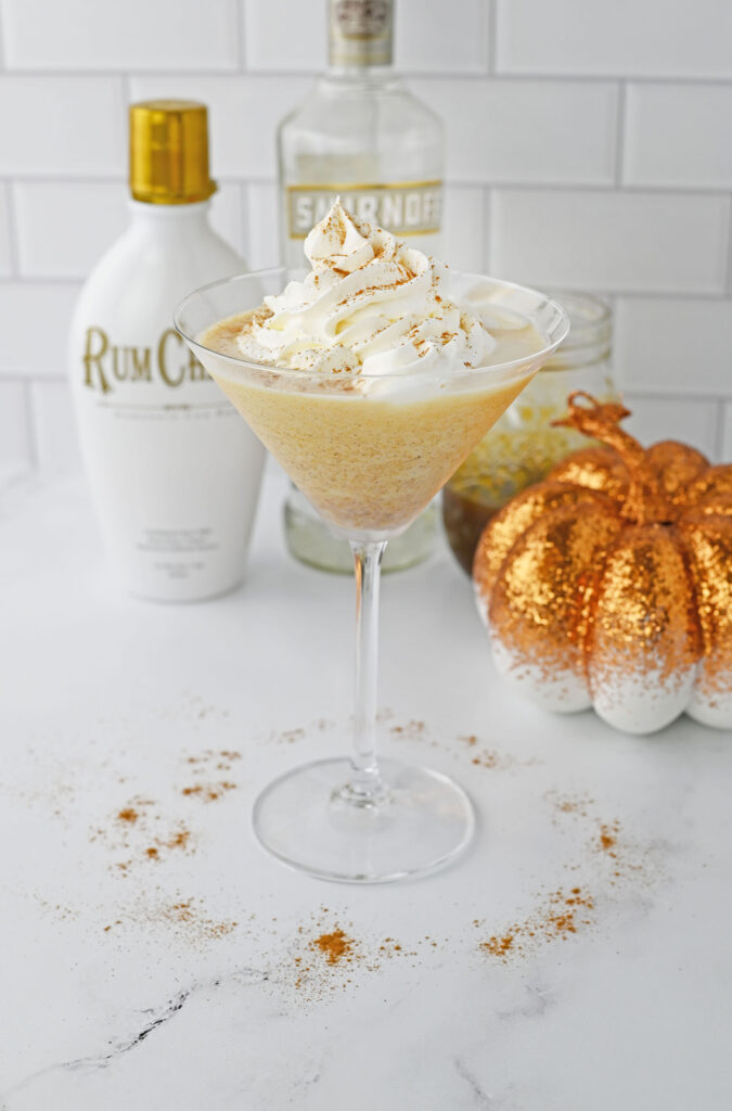 Rumchata Pumpkin Pie Martini