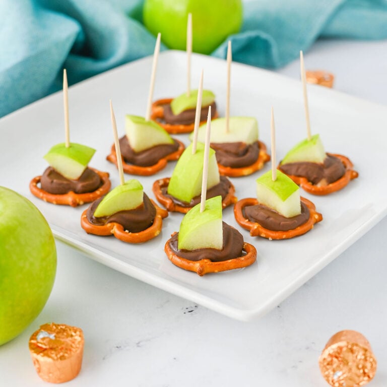 Caramel Apple Bites