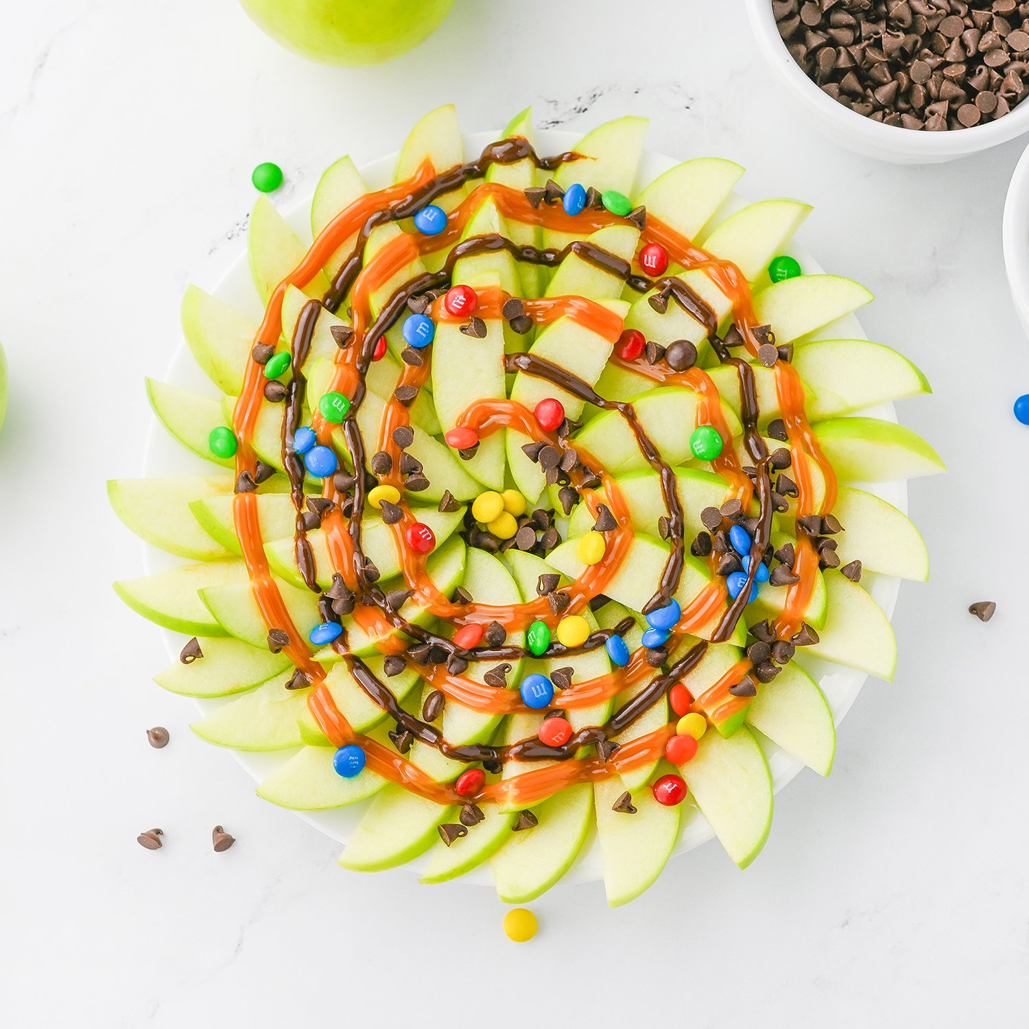 Caramel Apple Nachos