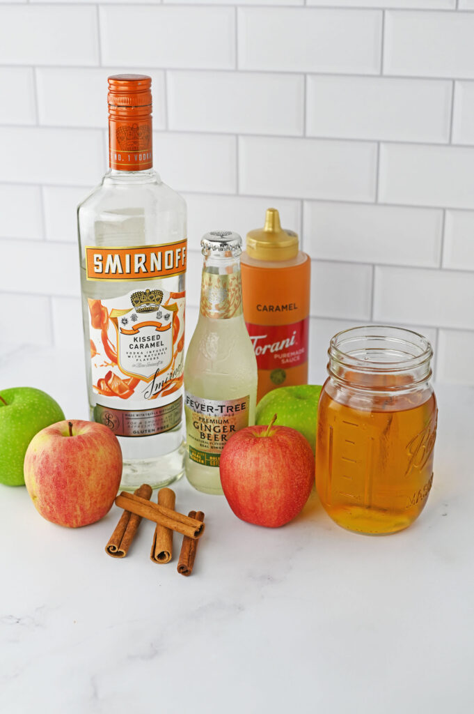 Caramel Apple Mule ingredients