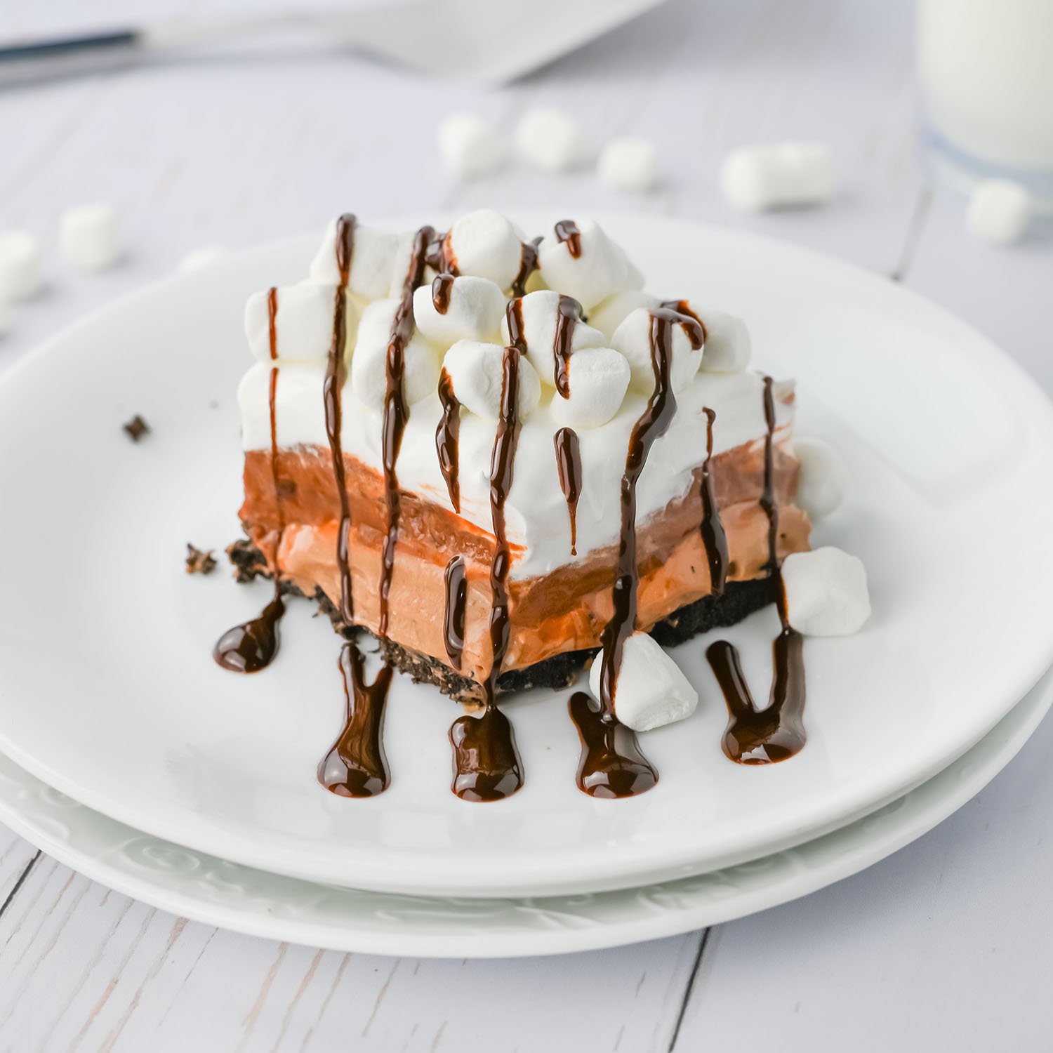 Hot Chocolate Lasagna