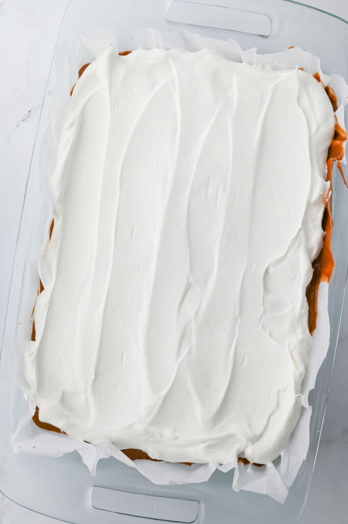 marshmallow cool whip layer in a 9x13