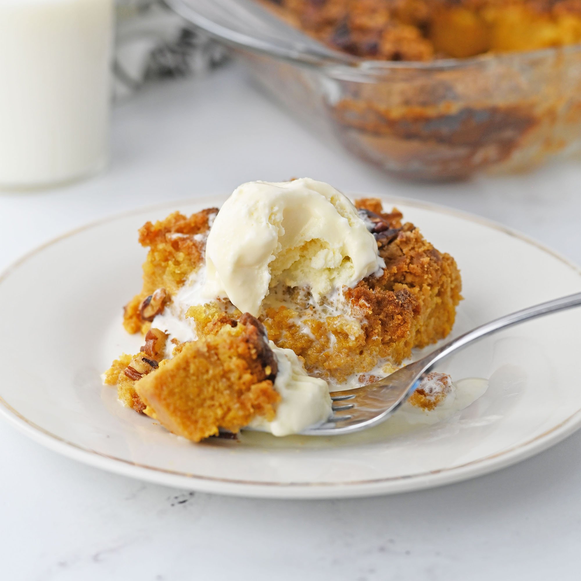 Pumpkin Crack Cake