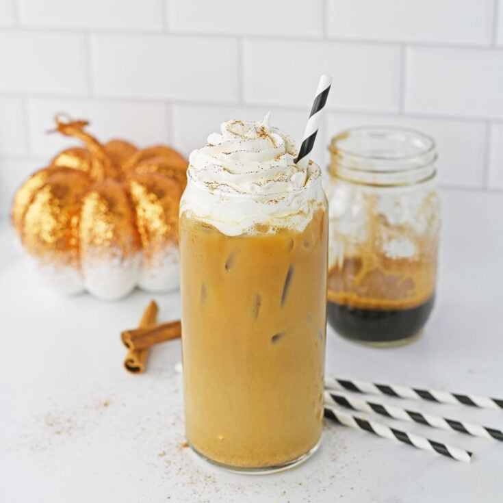 Iced Pumpkin Spice Latte