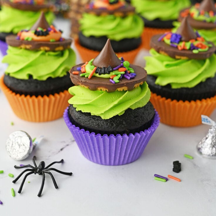 Witch Hat Cupcakes