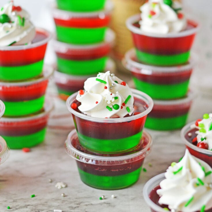 Christmas Jello Shots