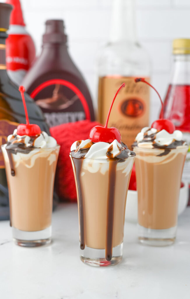 Chocolate Covered Cherry Shots