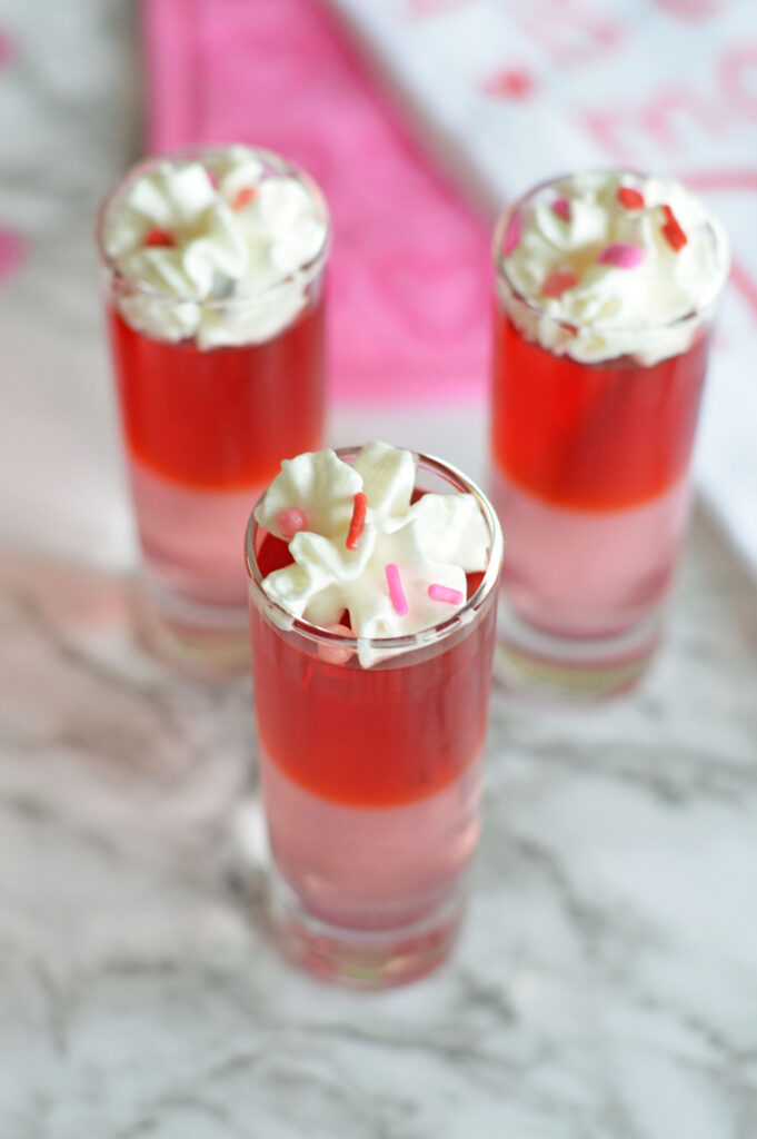 Valentine's Day Jello Shots