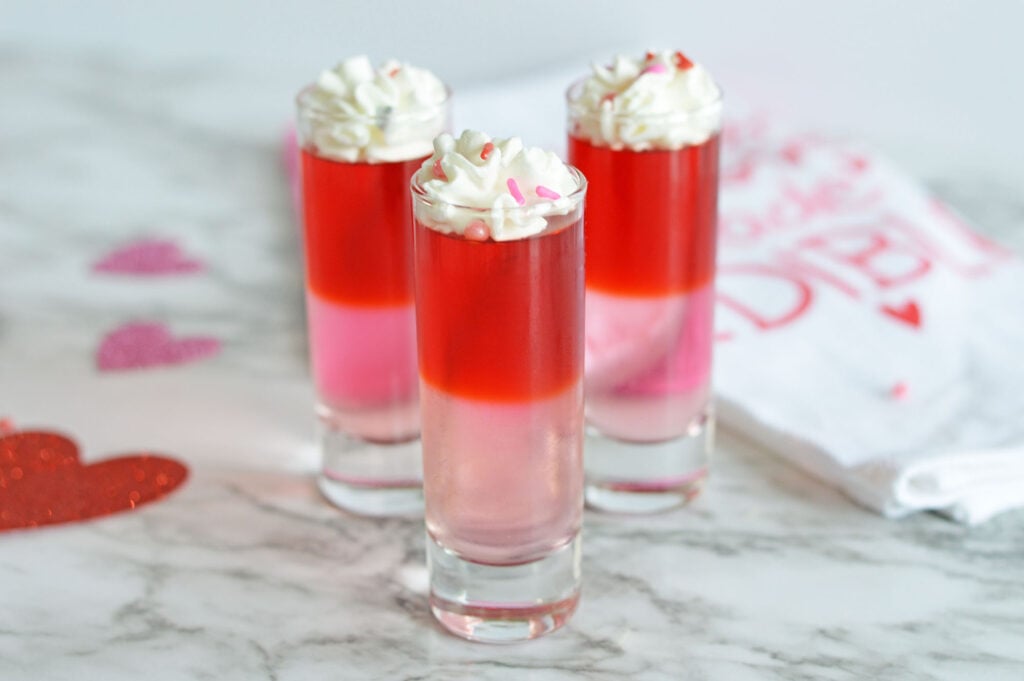 Valentine's Day Jello Shots