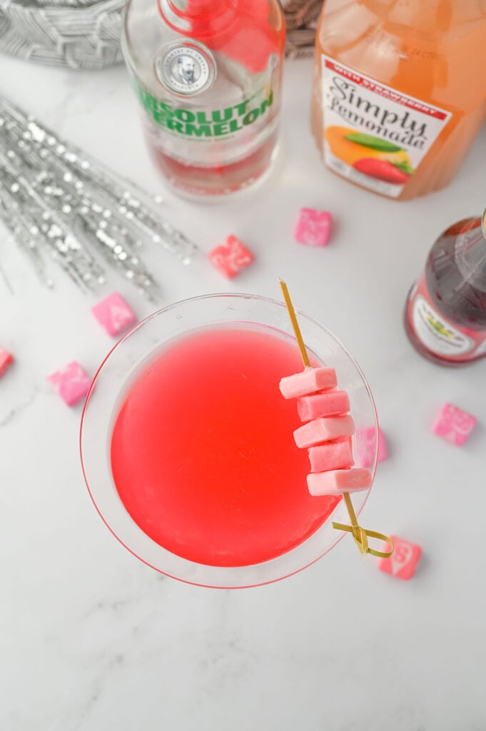 Pink Starburst Martini